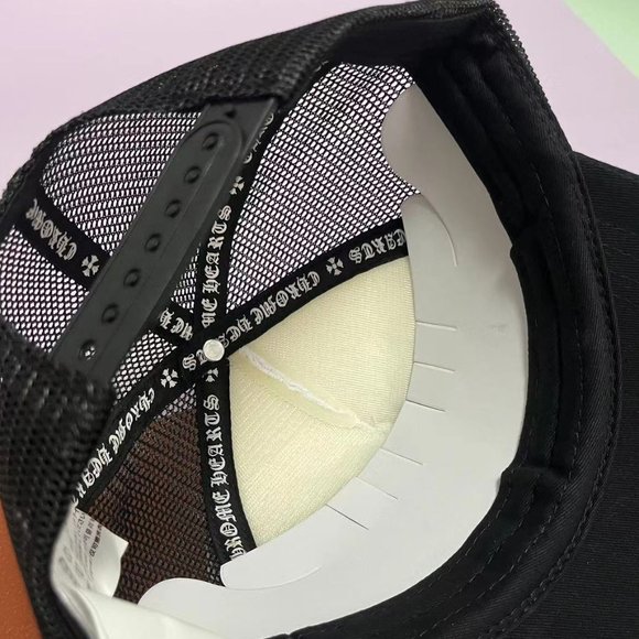 Chrome Hearts Black Embroidered Logo Sun Hat main image 10